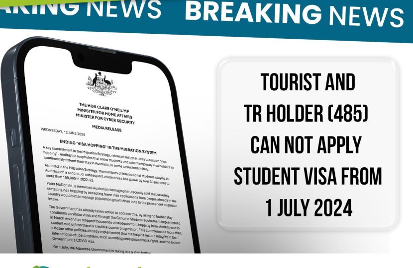 Restrictions for Tourist and TR Visa Holders